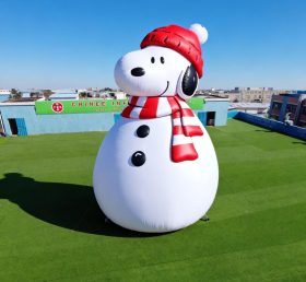 C1-808 Snoopy Snowman Inflatable Cartoon...