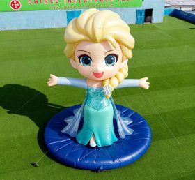 Cartoon3-008 Frozen Elsa Princess Inflat...