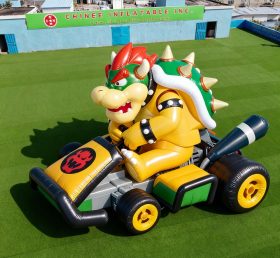 Cartoon3-013 Super Mario Bowser Racing K...