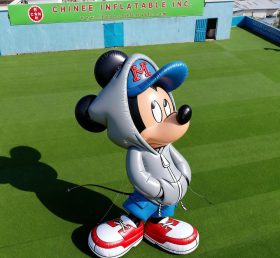 Cartoon3-023 Mickey Mouse Baseball Infla...