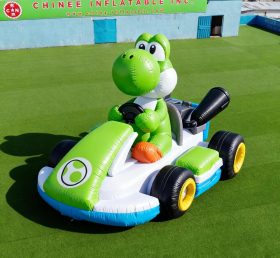 Cartoon3-057 Yoshi Go-Kart Inflatable Ca...