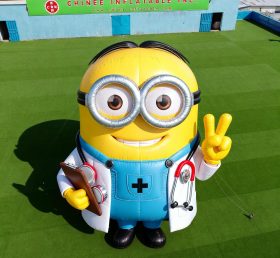 Cartoon3-067 Minions Doctor Theme Inflat...