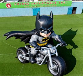 Cartoon3-091 Batman Motorcycle Inflatabl...