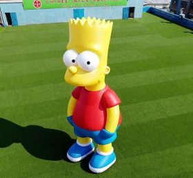 Cartoon3-105 Bart Simpson Inflatable Car...