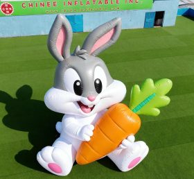 Cartoon3-121 Easter Bunny with Carrot In...