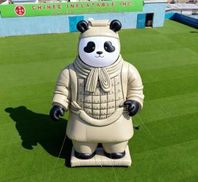 Cartoon3-150 Panda Terracotta Warrior In...