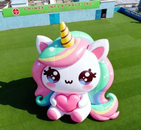 Cartoon3-176 Kawaii Unicorn Inflatable C...
