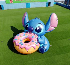 Cartoon3-180 Stitch with Donut Inflatabl...