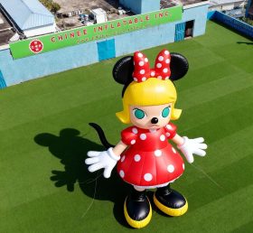 Cartoon3-206 Pop Mart Minnie Mouse Infl...