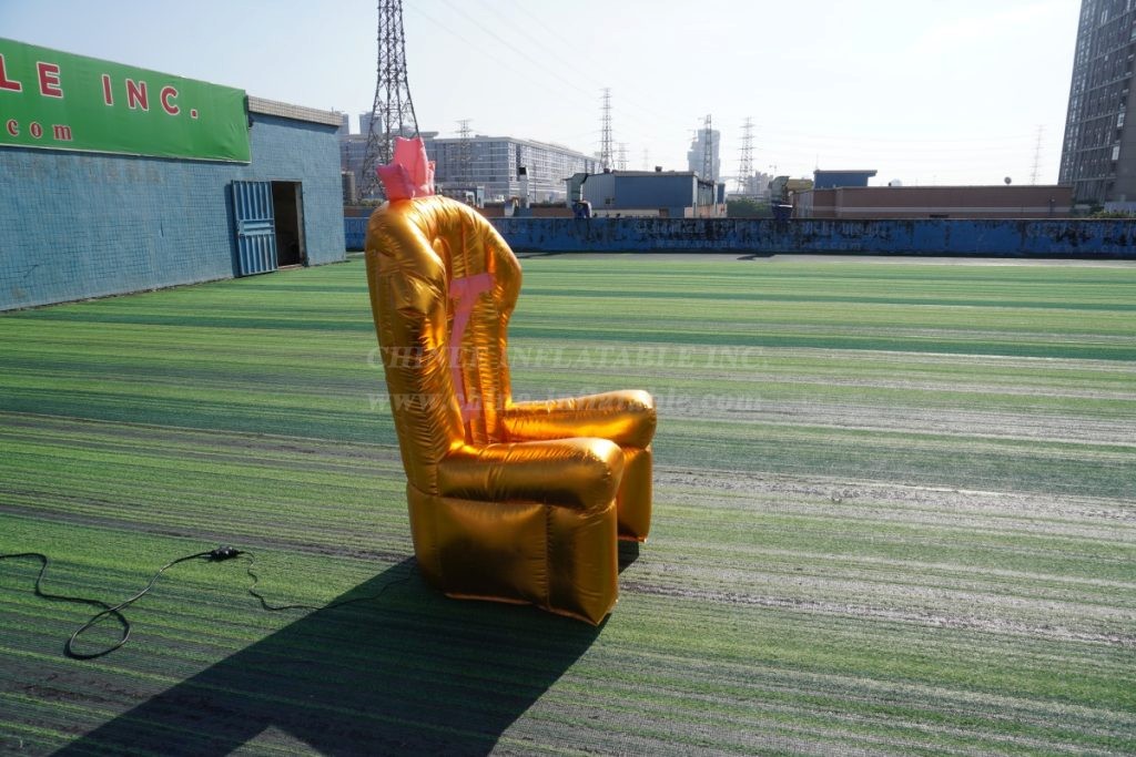 S4-208B Gold Inflatable Chair