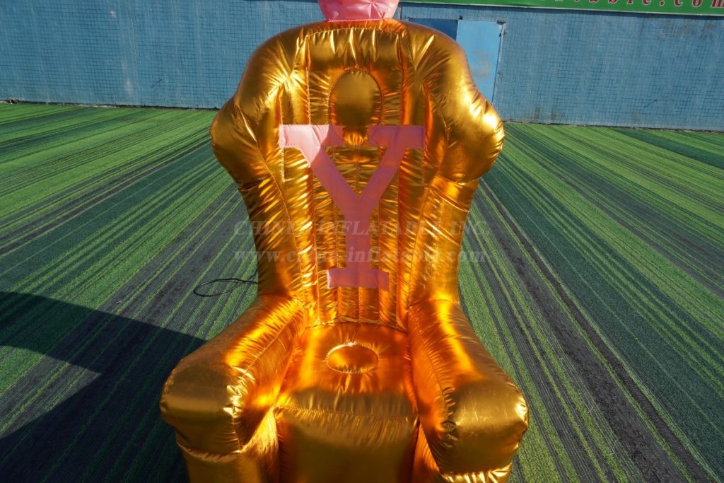 S4-208B Gold Inflatable Chair