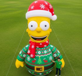 Cartoon3-631 The Simpsons Christmas Infl...