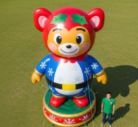 Cartoon3-643 Christmas Bear Inflatable C...