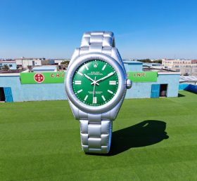 Cartoon3-722 Rolex Green Submariner Wris...