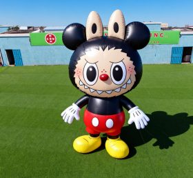 Cartoon3-724 Pop Mart Labubu Mickey Mous...