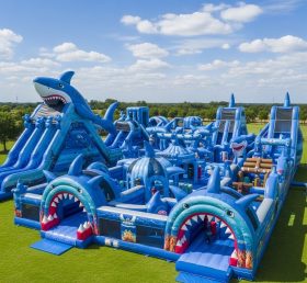 GF2-460 Shark Theme Inflatable Park