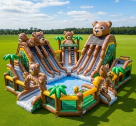 Pool3-431 Bear Theme Pool Water Park