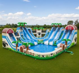 Pool3-682 Shaun the Sheep Theme Pool Wat...