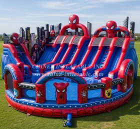 Pool3-688 Spider-Man Theme Pool Water Pa...