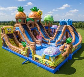 Pool3-691 SpongeBob Theme Pool Water Par...