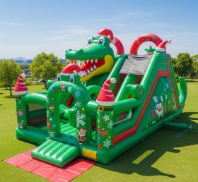 T2-8618 Crocodile Christmas Theme Inflat...
