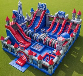 T6-6643 Transformers Theme Inflatable Fu...