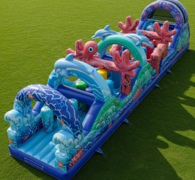 T7-3923 Ocean Theme Inflatable Obstacle ...
