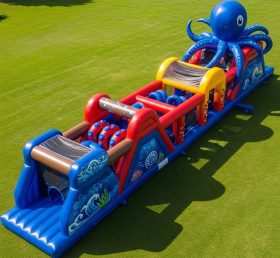 T7-3927 Octopus Theme Inflatable Obstacl...
