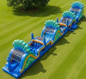 T7-3947 Peacock Theme Inflatable Obstacl...
