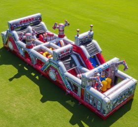 T7-3984 Robot Theme Inflatable Obstacle ...