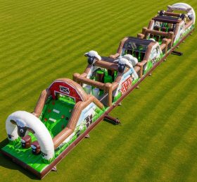 T7-3998 Sheep Theme Inflatable Obstacle ...