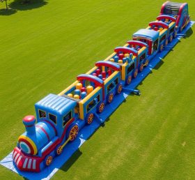 T7-4036 Train Theme Inflatable Obstacle ...