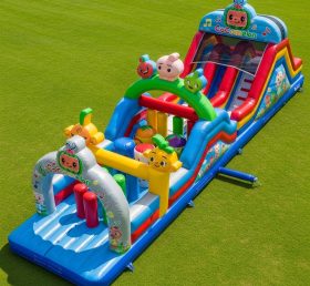 T7-4146 Cocomelon Theme Inflatable Obsta...