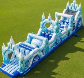T7-4177 Frozen Theme Inflatable Obstacle...