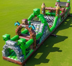 T7-4249 Minecraft Theme Inflatable Obsta...