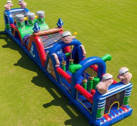 T7-4315 Popeye Theme Inflatable Obstacle...