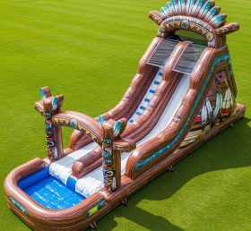 T8-5445 American Indian Theme Inflatable...