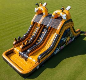 T8-5462 Bee Theme Inflatable Water Slide
