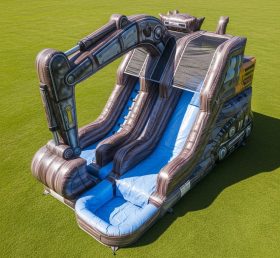 T8-5575 Excavator Theme Inflatable Water...