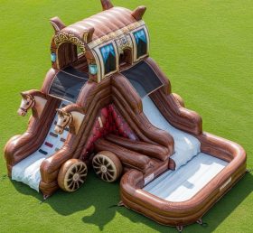 T8-5628 Horse Carriage Theme Inflatable ...