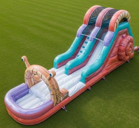 T8-5813 Snail Theme Inflatable Water Sli...