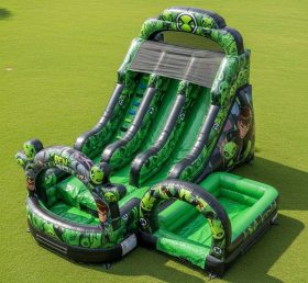 T8-7157 Ben 10 Theme Inflatable Water Sl...
