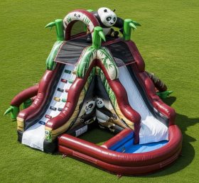 T8-7282 Kung Fu Panda Theme Inflatable W...