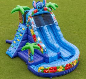 T8-7291 Lilo & Stitch Theme Inflatable W...