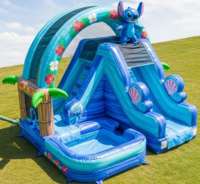 T8-7293 Lilo & Stitch Theme Inflatable W...