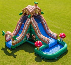T8-7308 Masha and the Bear Theme Inflata...
