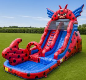 T8-7337 Miraculous Ladybug Theme Inflata...