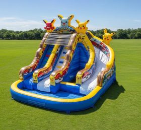 T8-7406 Pokemon Theme Inflatable Water S...
