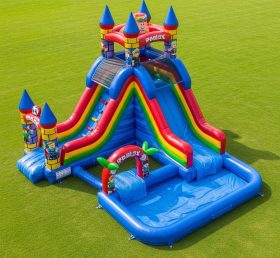 T8-7428 Roblox Theme Inflatable Water Sl...