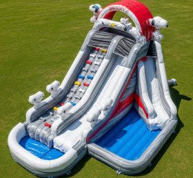 T8-7464 Snoopy Theme Inflatable Water Sl...